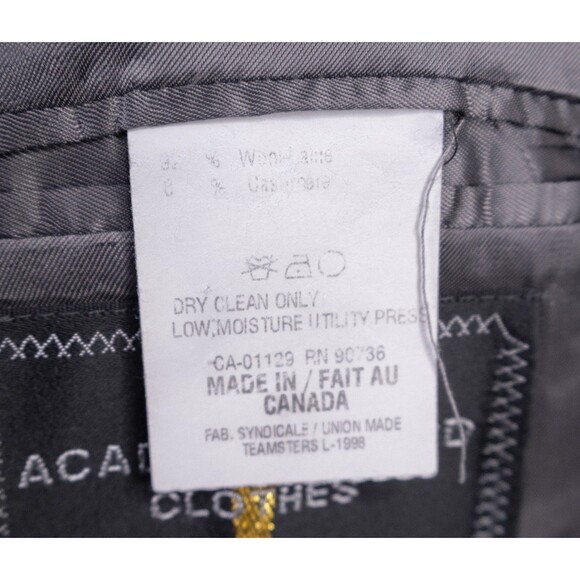 RALPH LAUREN Blazer Sport Coat Casual Jacket Size 42S Wool/Cashmere Windowpane - Picture 11 of 15